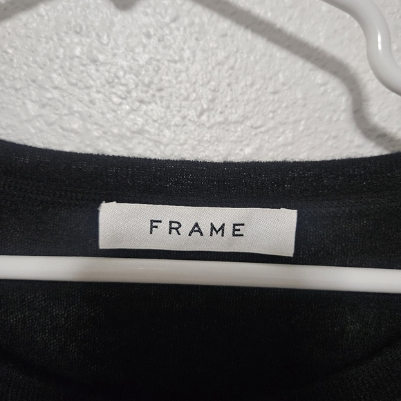 NWT Frame slouchy crew neck sweater see description for sizing closet staple - Picture 4 of 10